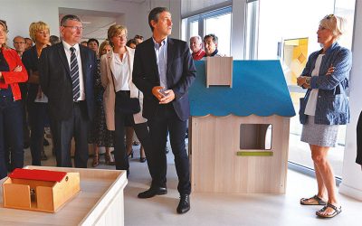 La nouvelle crèche inaugurée