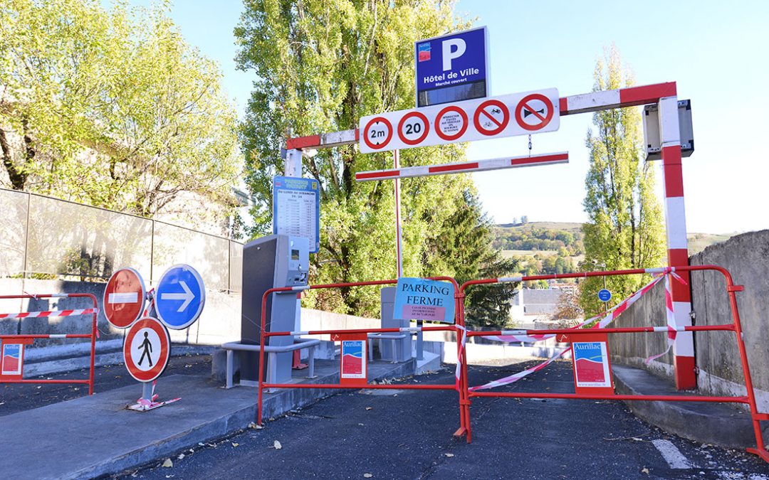 Parking de l’Hôtel de Ville fermé suite à l’incendie