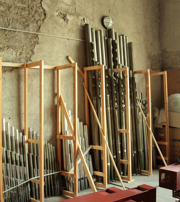 Des nouvelles des travaux sur le Grand Orgue de Saint-Géraud