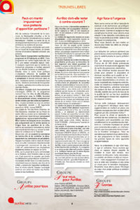 Tribunes Libres 165