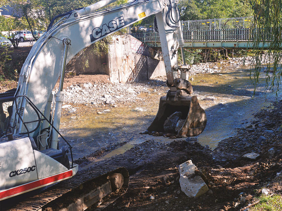 Effacement des deux seuils de la Jordanne