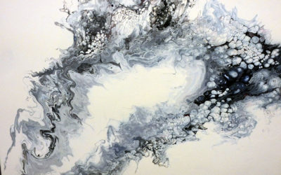 Exposition de peintures de FabB au théâtre / « Banquise »