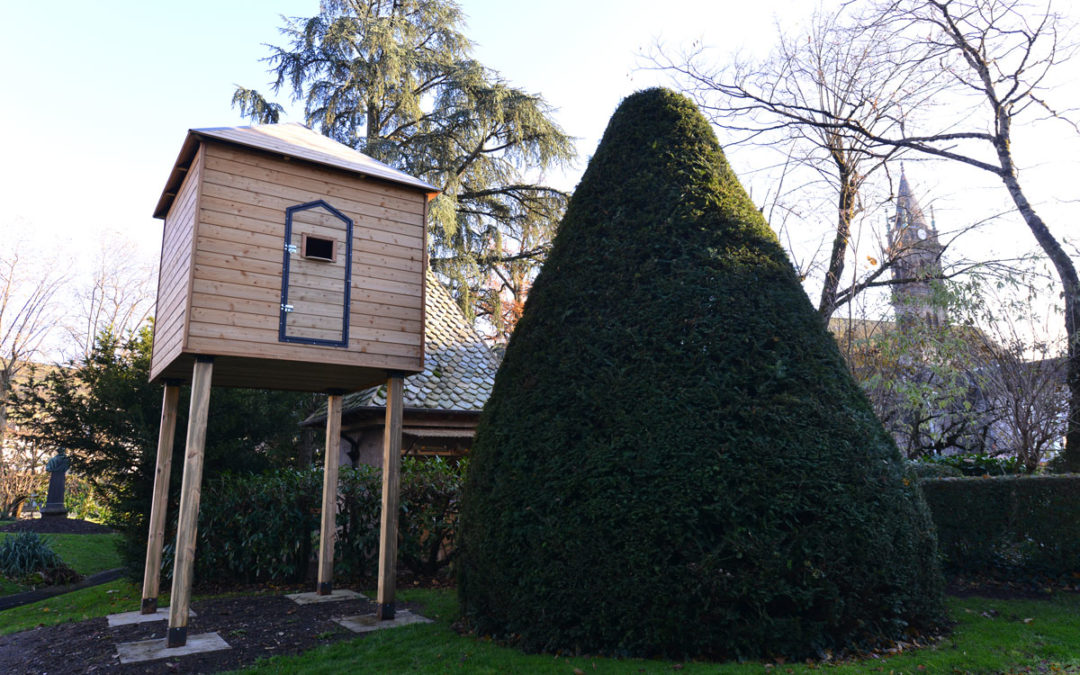 Un pigeonnier dans le jardin du square Vermenouze