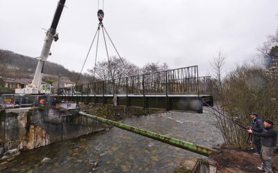 Le réaménagement des berges de la Jordanne se poursuit