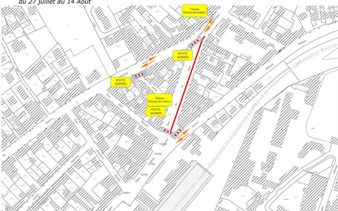 ZONE GARE SNCF / Réseau de Chaleur