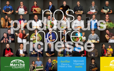 Les mercredis 24 et 31 décembre 2025, votre marché s’agrandit et se déploie comme un samedi traditionnel !