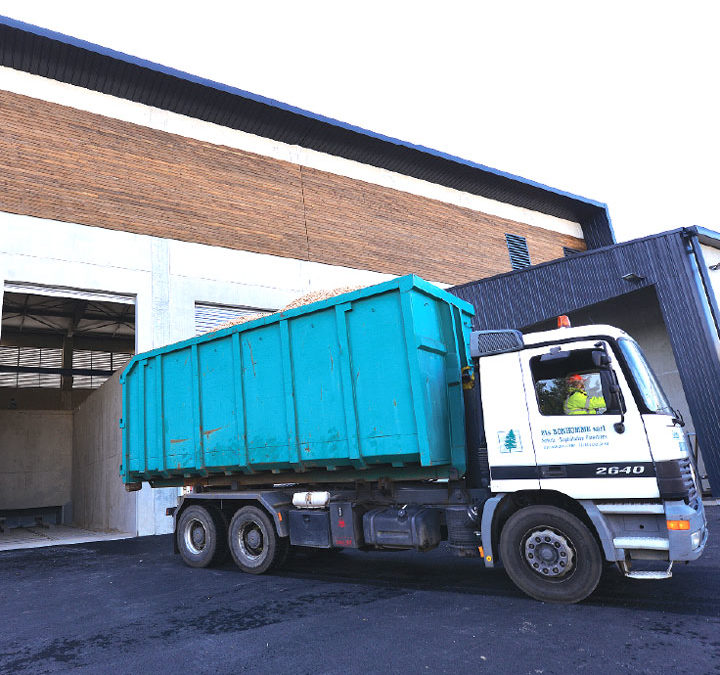 La chaufferie du réseau de chaleur bois opérationnelle