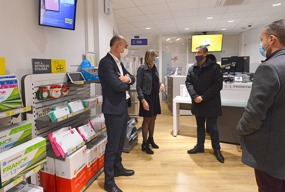 Visite du bureau de poste d’Aurillac Coeur de ville
