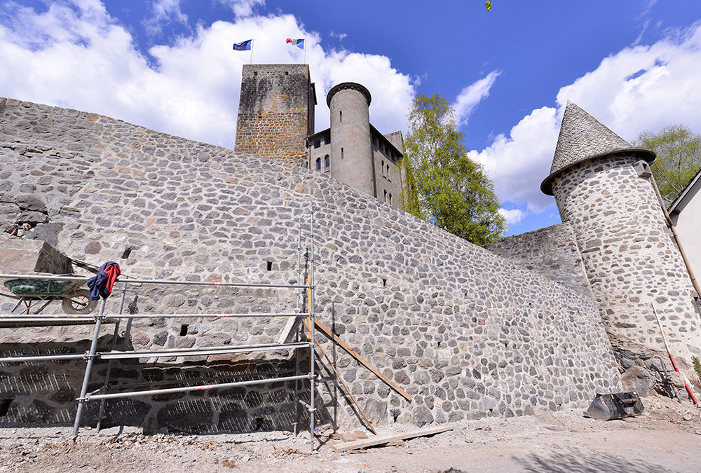 Réouverture de la rue et du parking du château Saint-Etienne