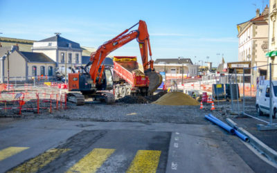 Travaux et circulation quartier gare / Réalisation des enrobés à compter du 10 mai