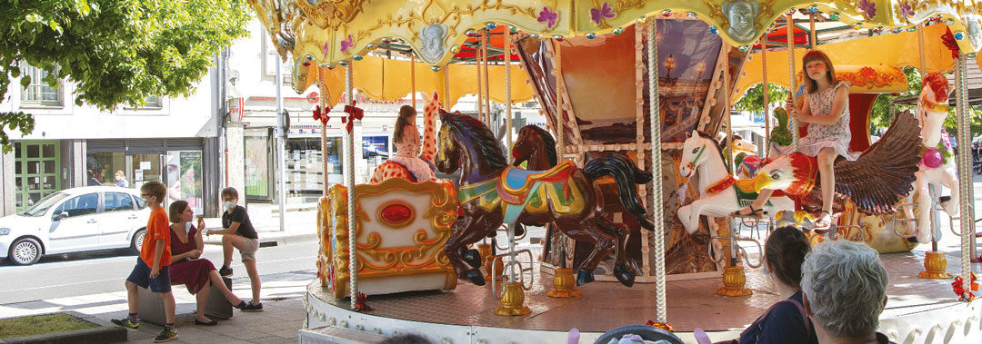 Ouverture des manèges au square à partir du samedi 10 juin