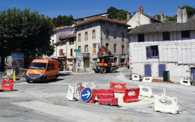 Place d’Aurinques, suite et fin des travaux