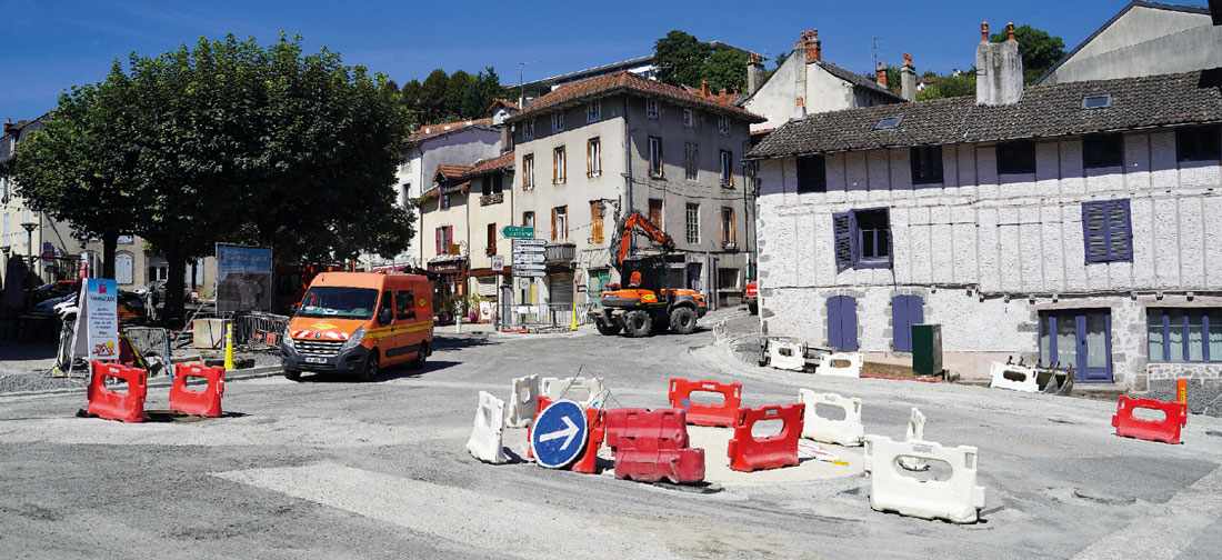 Le Carrefour de la place d’Aurinques est désormais en service.