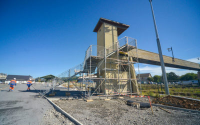 Réouverture de la passerelle de la Gare