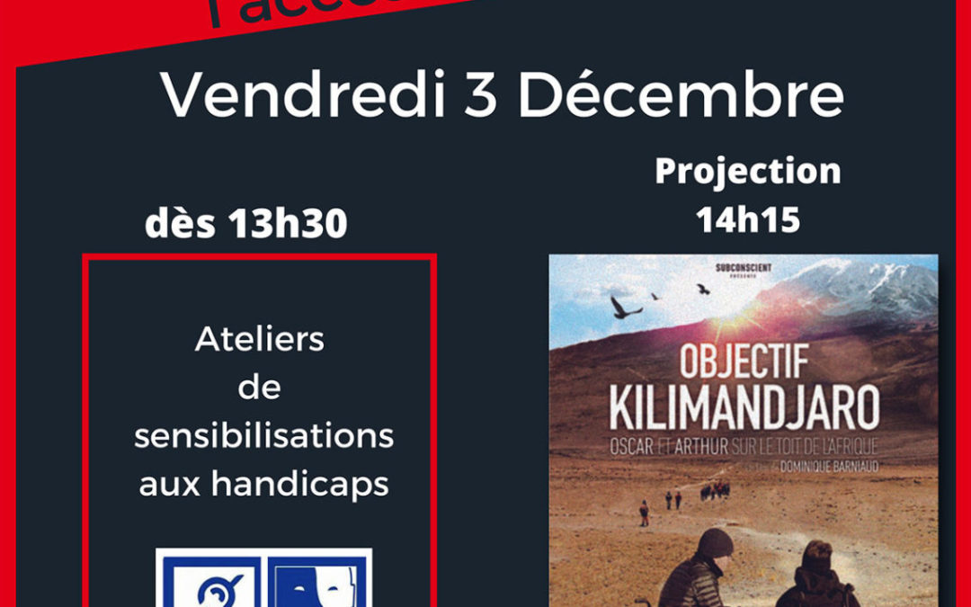 Journée de l&rsquo;accessibilité – Ciné Echanges