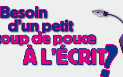 Besoin d’un coup de pouce pour rédiger ?