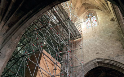 Des travaux d’envergure pour sécuriser l’abbatiale Saint-Géraud