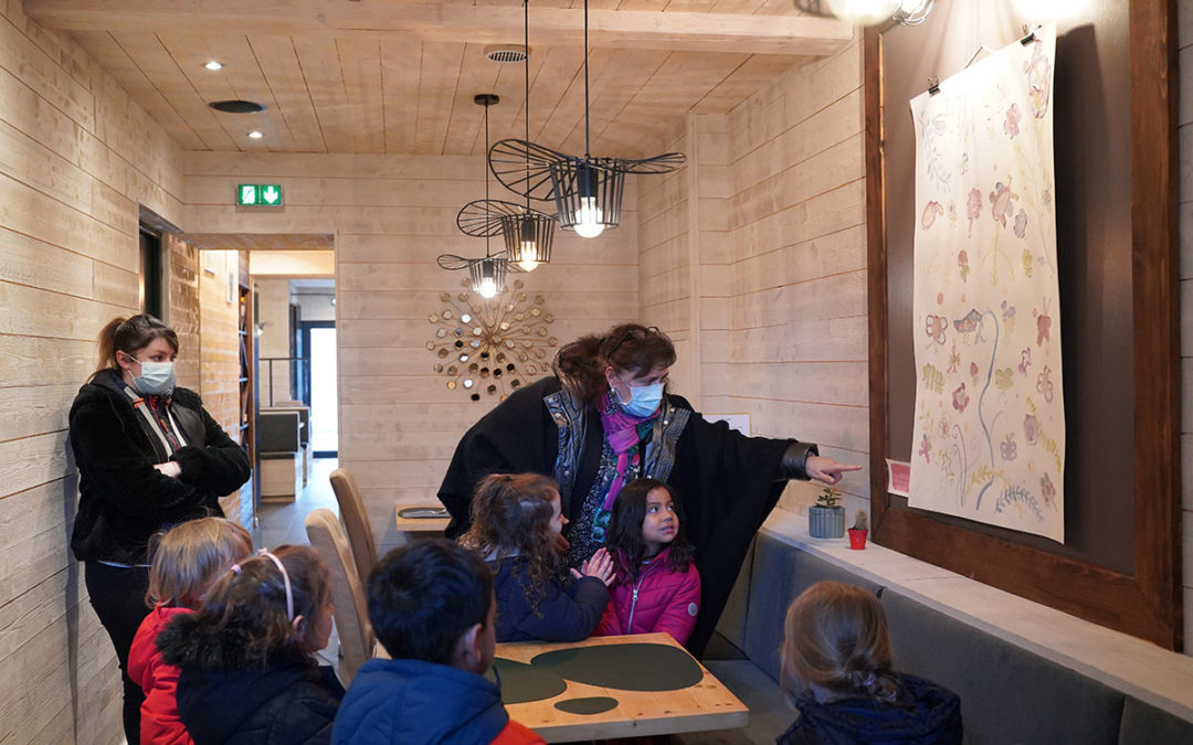 Exposition d’oeuvres à la peinture végétale