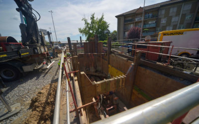 Carrefour Pompidou : achèvement du réseau de transfert