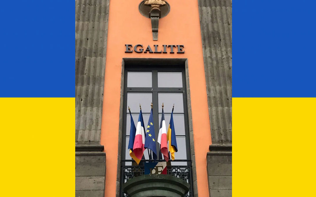 Soutien au peuple ukrainien : Aurillac témoigne de sa solidarité