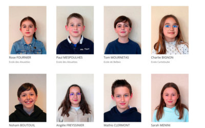 Trombinoscope des jeunes élus du CMEJ