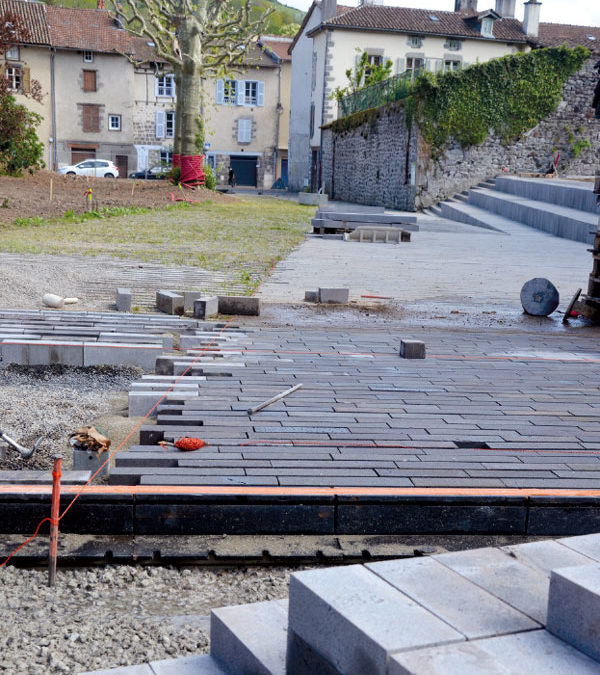Les travaux de valorisation du site patrimonial Saint-Géraud se poursuivent