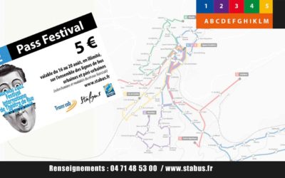 Prendre le bus pendant le festival