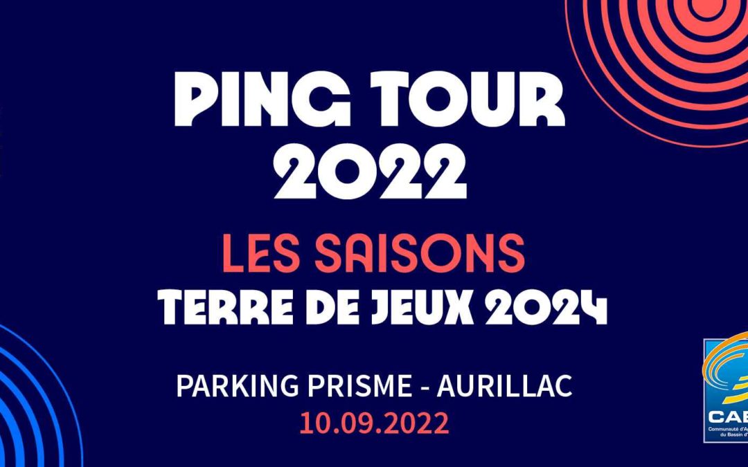 Le Ping Tour rebondit à Aurillac !