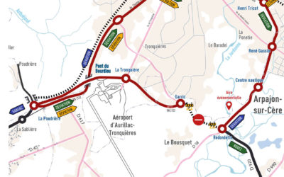 Infos Travaux RN122-Contournement sud d’Aurillac / du 12 septembre au 14 octobre