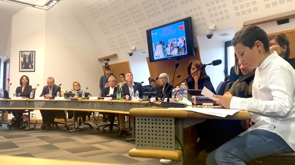 Les jeunes élus du CMEJ ont ouvert la séance du conseil municipal