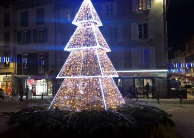 Place de l'Hôtel de ville - Noël