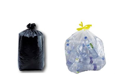 Distribution de sacs poubelles