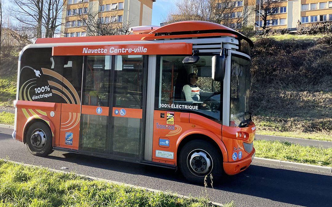Évolution de la fréquence de la navette gratuite