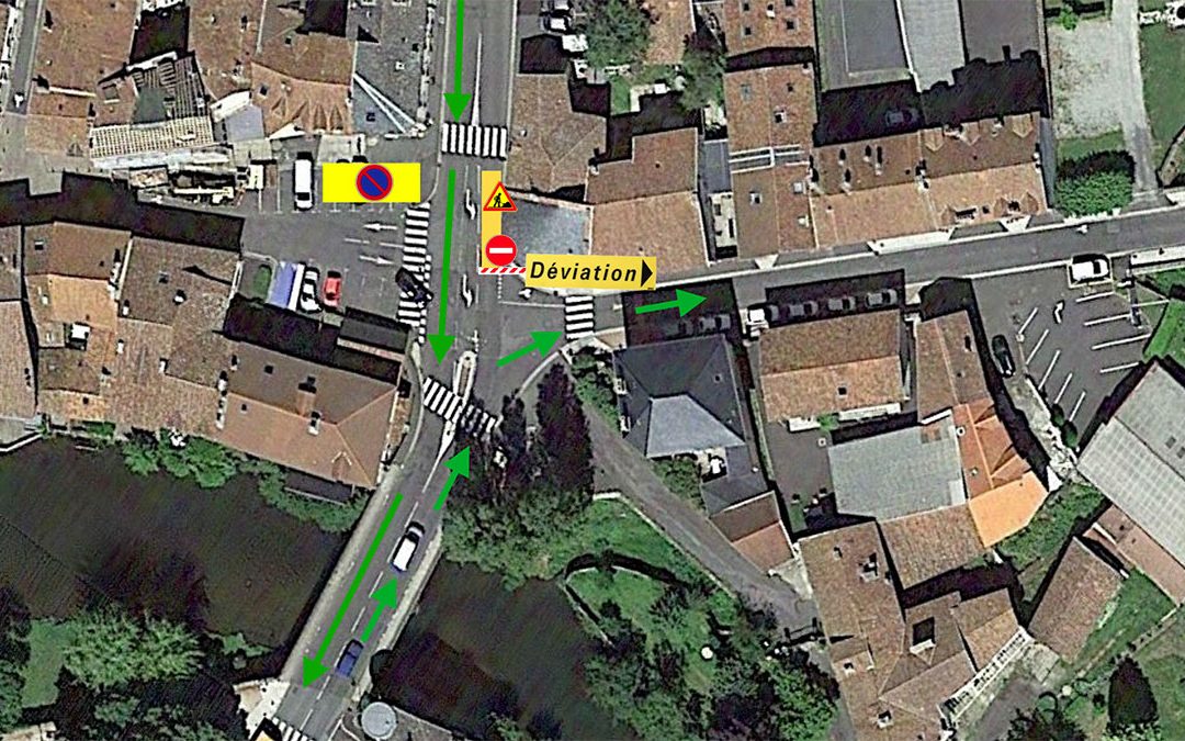 Travaux boulevard du Pavatou et aménagement d’un giratoire