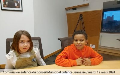 Commission réunie du mardi 12 mars 2024 du CMEJ