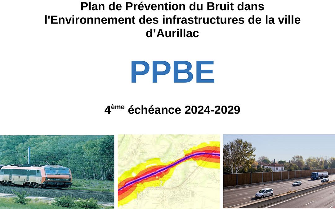 Consultation publique du Plan de Prévention du Bruit dans l’Environnement (PPBE) / Du 8 avril au 8 juin 2024