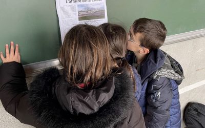 Enquête à l’école des Alouettes / avec le centre social ALC