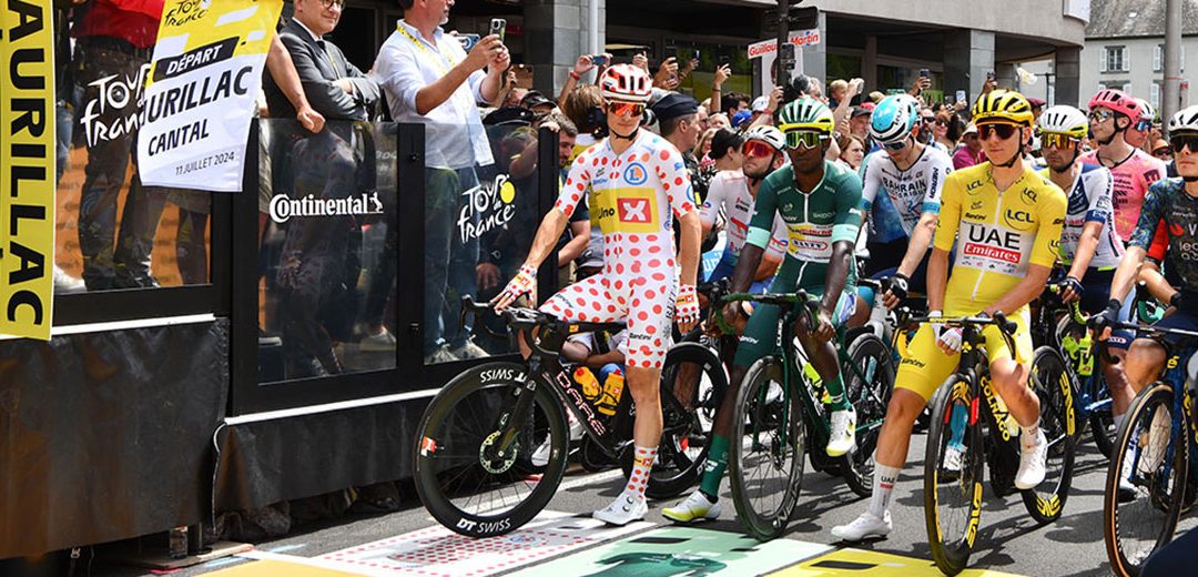 Retour en images sur le Tour de France 2024 à Aurillac, le 11 juillet