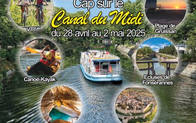 Séjour jeunes 11/17 ans / Canal du Midi