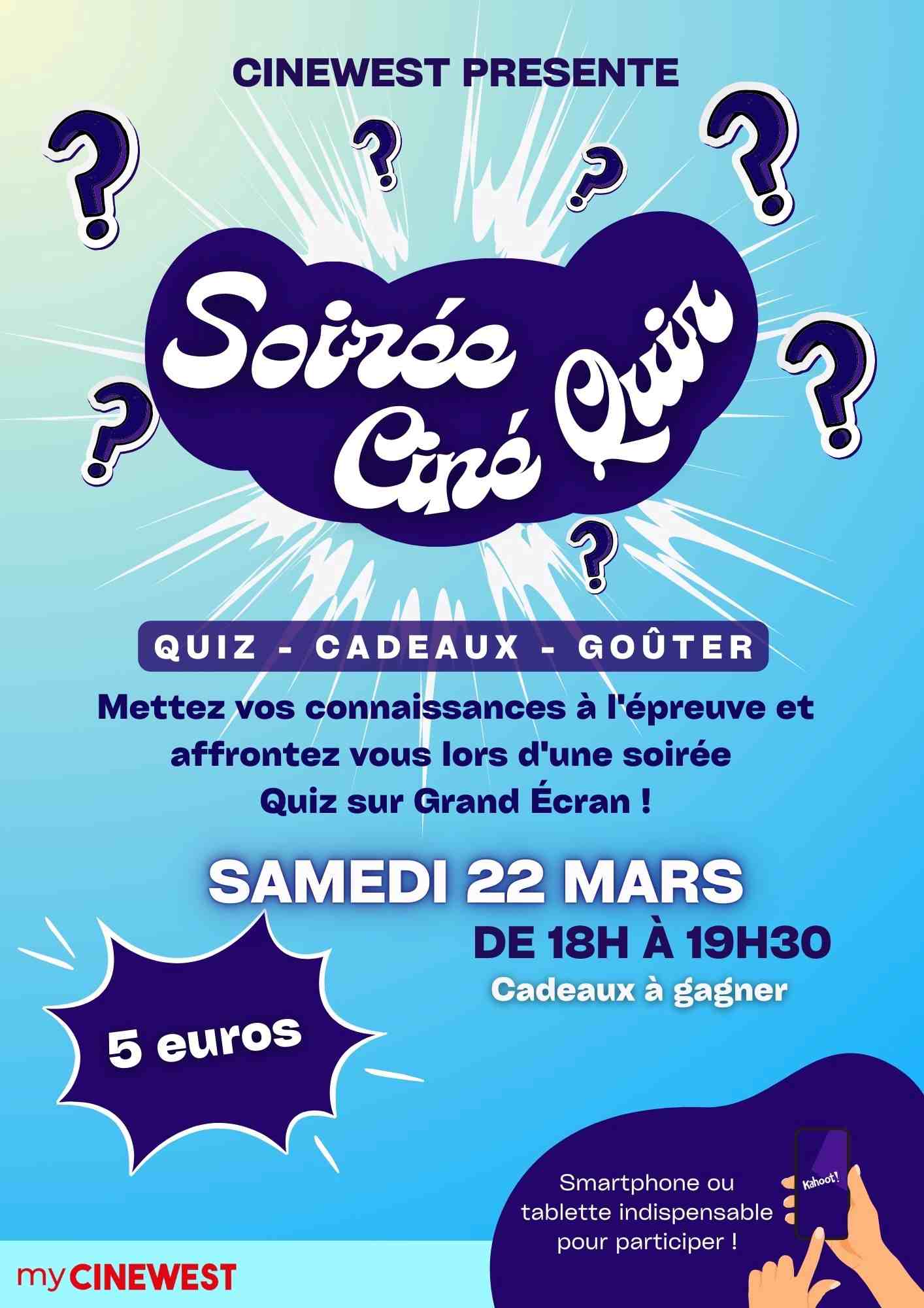 Soirée Ciné Quiz