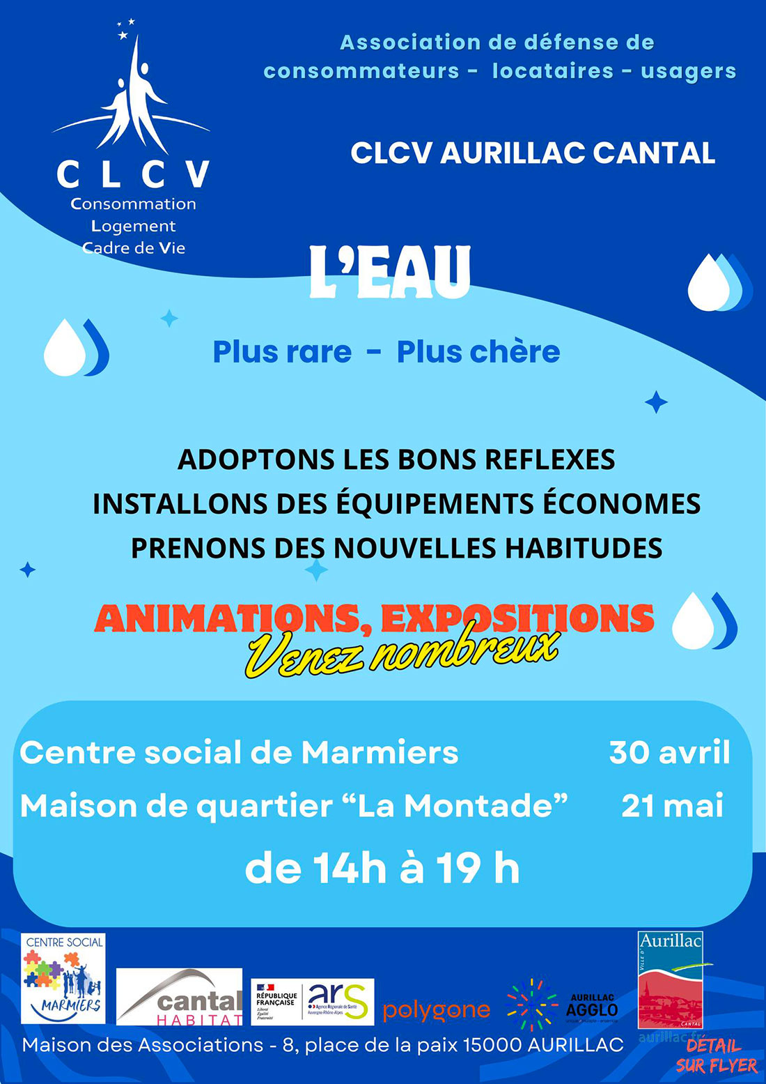 Sensibilisation à la gestion de l'eau