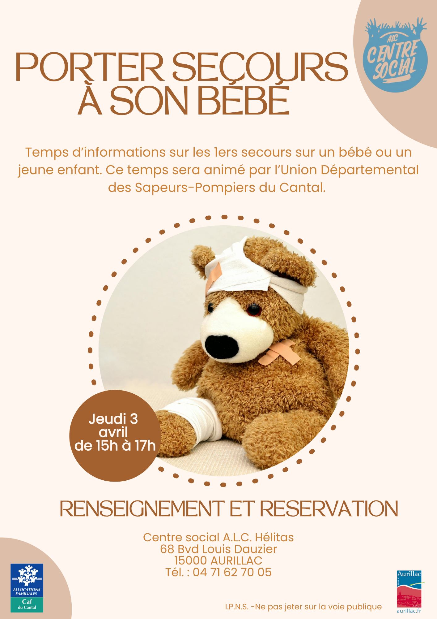 Premiers secours bébé
