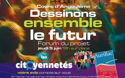 Forum du projet urbain du Cours d’Angoulême le 5 juin à 18h