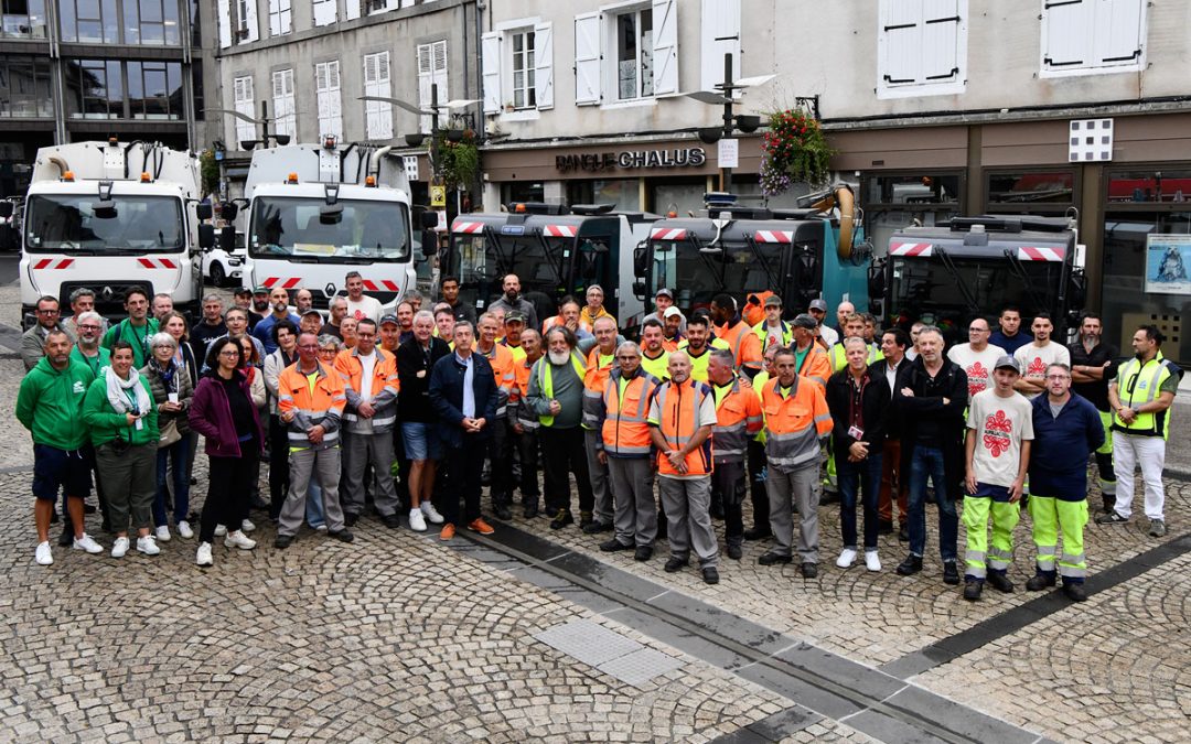Merci aux agents de la ville d’Aurillac et d’Aurillac Agglomération