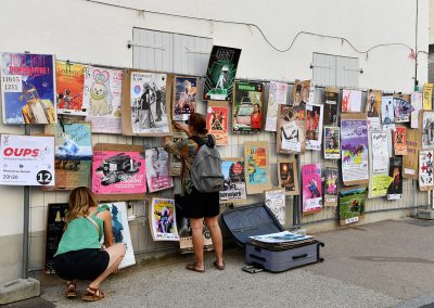 installation et mise en place du festival