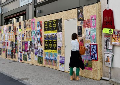 installation et mise en place du festival