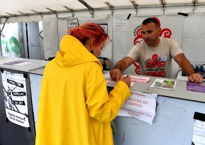 installation et mise en place du festival