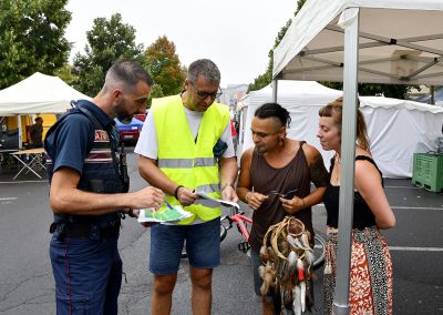installation et mise en place du festival