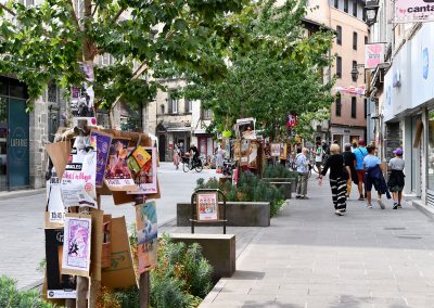 installation et mise en place du festival
