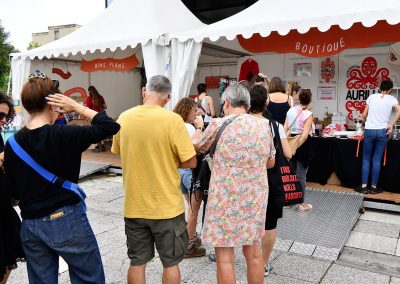 installation et mise en place du festival